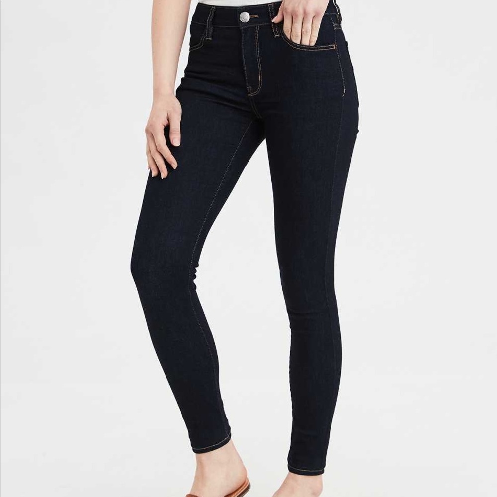 American Eagle High-Waisted Super Stretch Jeggings Size 10